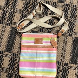 Coach cross body bag
